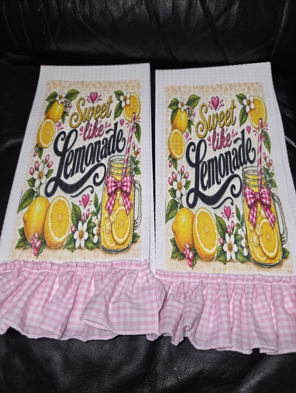 Sweet Like Lemonade Kitchen Towels